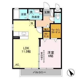 アーティストリー【2階】の間取り