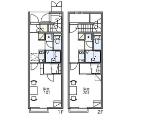 レオネクストEase 34【103号室】の間取り