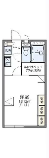 レオパレス柏屋【201号室】の間取り