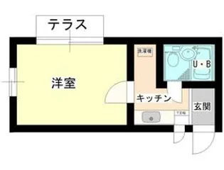 ジュネパレス松戸第156【106号室】の間取り