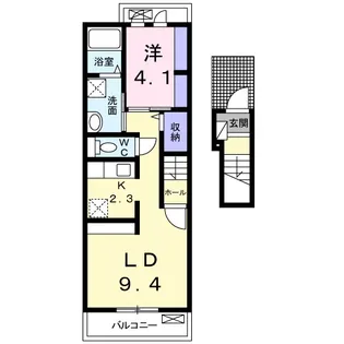 エテルニーノ【2階】の間取り