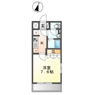 エスポワール【2階】の間取り