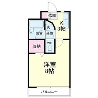 T−SQUARE(ティースクエア)【2階】の間取り