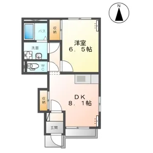 ディアステイ【1階】の間取り