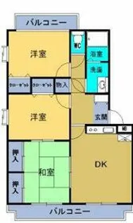 ユーミーアグリ・S【2階】の間取り