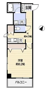 エアデージ田園調布【3階】の間取り