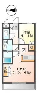 スターライズ【1階】の間取り