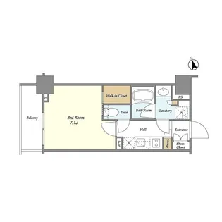 BluRock青葉台【3階】の間取り