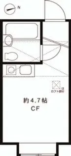 パンシオン豊島園【1階】の間取り