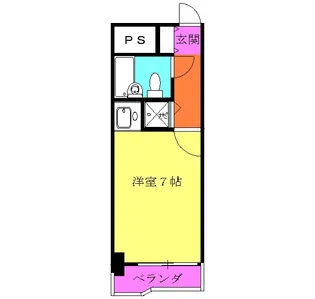 ライオンズプラザ海老名【6階】の間取り