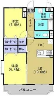 ユーミーハイセレクション【1階】の間取り