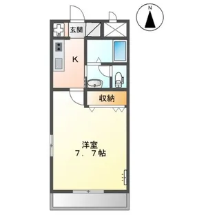 パームヒルズ【1階】の間取り