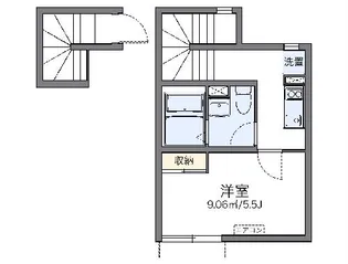 レオネクストスカイゲート羽田【2階】の間取り