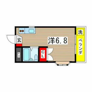 NNハイツ【3階】の間取り