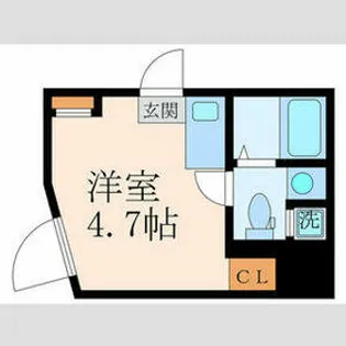 ECLUSE TOGOSHI【302号室】の間取り