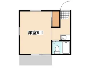 グリーンライトⅡ【102号室】の間取り