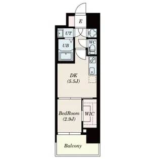 セレニテ新大阪プリエ【5階】の間取り