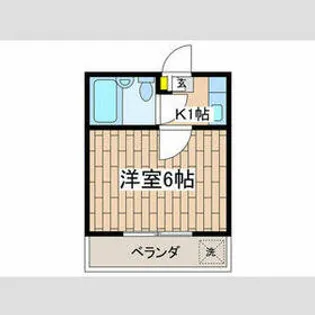 サンライズ藤沢【2階】の間取り