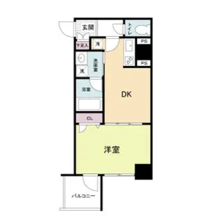 サムティ難波グレイス【0503号室】の間取り