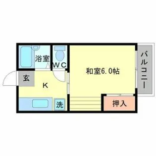 ヴィラプレフェールⅠ【1階】の間取り