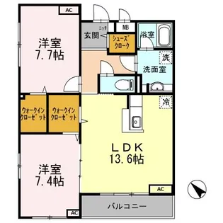 サンクチュアリー リュウ【2階】の間取り