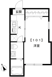 ルオム【1階】の間取り