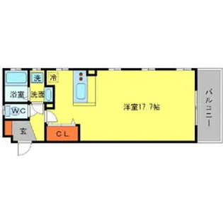 アネスティコート【2階】の間取り