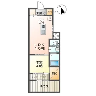 アグリN【1階】の間取り