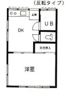 コーポ八木下【2階】の間取り