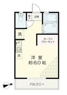 メゾンフローレンス【1階】の間取り