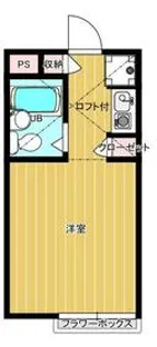 フリーゲンハイム【202号室】の間取り