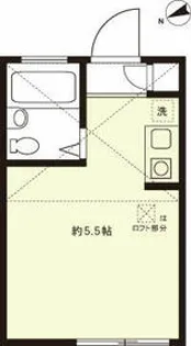 DRホームズ成城【205号室】の間取り