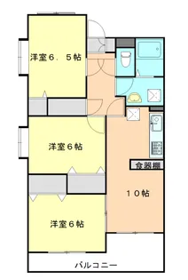 レアールマンションセレッソA【1階】の間取り