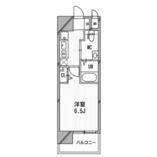 アスリート本町リバーウエスト【5階】の間取り