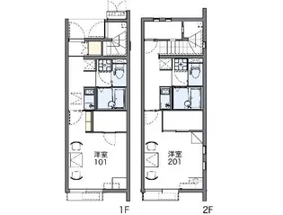 レオネクストシルフ【2階】の間取り