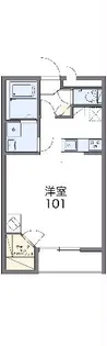 レオパレスルミエール【1階】の間取り