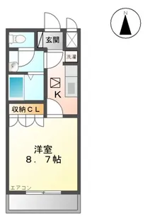 コフレ・K【102号室】の間取り