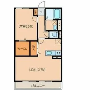 千歳第5【1階】の間取り