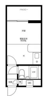 ベルピア妙蓮寺【2階】の間取り