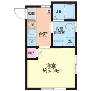 ハイツLK【1階】の間取り