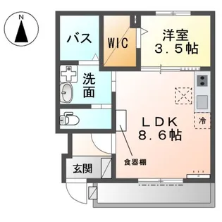 Jewel Key【1階】の間取り