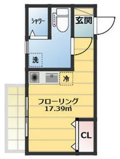 エルザ・ガーデン大森中【2階】の間取り