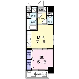 Cherry・N プレミール【2階】の間取り