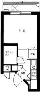 メインステージ下丸子第Ⅱ【3階】の間取り