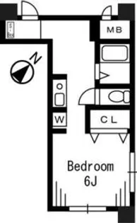 オーシャンヒルズ東山【1階】の間取り