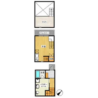 コーディエライト【102号室】の間取り