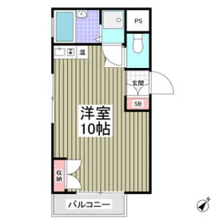 アミティK【3階】の間取り