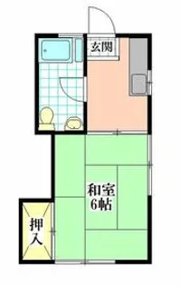 本多ハイツ【1階】の間取り