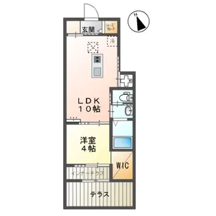 アグリN【1階】の間取り