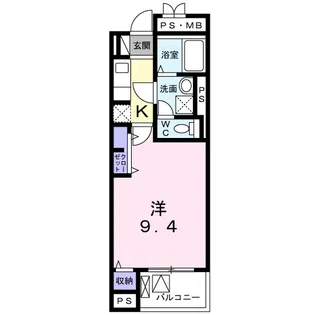 フォレストガーデン小門町【2階】の間取り